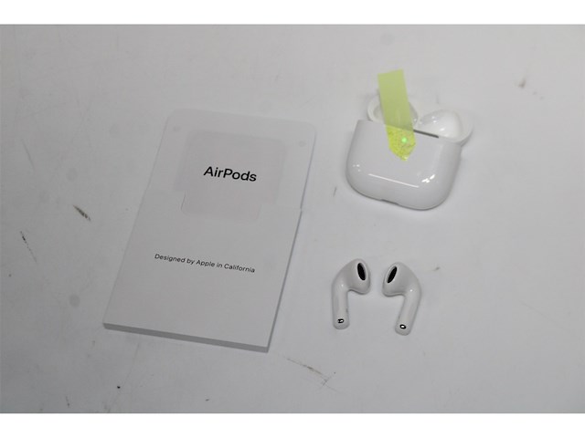 Apple airpods 4 wit - afbeelding 6 van  6