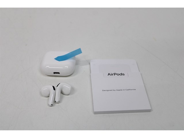Apple airpods 4 wit - afbeelding 5 van  6