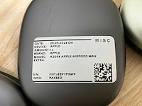 Apple airpods max a2096 headset (2x) - afbeelding 2 van  6