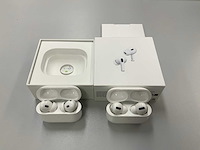 Apple airpods pro 1 & airpods pro 2 with charging case (2x) - afbeelding 1 van  2