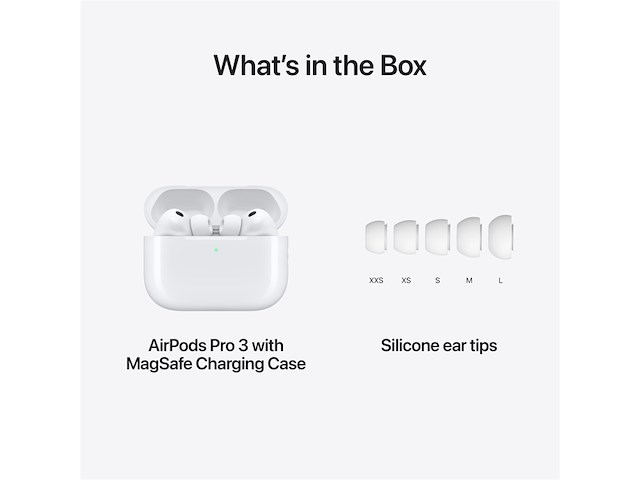 Apple airpods pro 3 wit - afbeelding 2 van  6