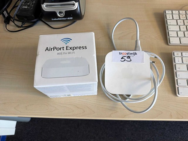 Apple airport express a1392 wi-fi router - afbeelding 1 van  2
