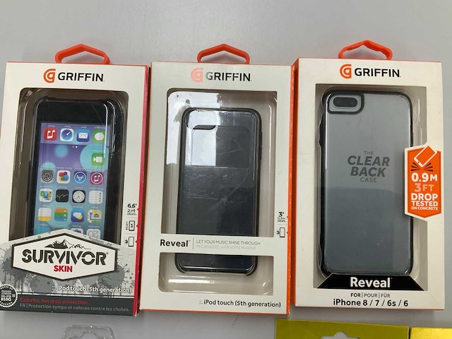 Apple diverse hoesjes/protectors voor iphone 6/7/8/12 & ipod touch 5 (13x) - afbeelding 3 van  5