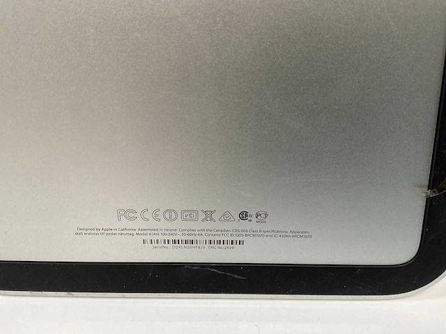 Apple imac 27”, core(tm) i5-4570, 16 gb ram, 251 gb ssd, nvidia geforce gt 755m 1 gb all-in-one desktop - afbeelding 7 van  7