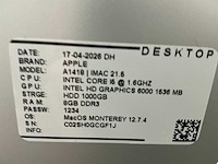 Apple imac a1418 desktop (4x) - afbeelding 5 van  5