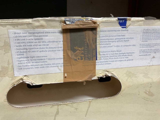 Apple imac computer - afbeelding 3 van  3