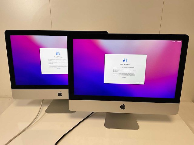 Apple imac retina 4k 21.5”, quadcore i3, 8 gb ram, 480 gb ssd, amd radeon pro 555 2 gb all-in-one desktops (2x) - afbeelding 1 van  14