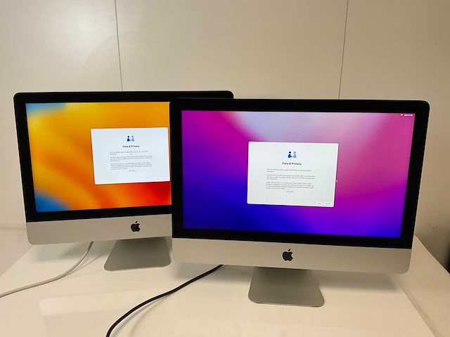 Apple imac retina 4k 21.5”, quadcore i5, 8 gb ram, 480 gb ssd - 1 tb hdd, amd radeon pro 555x 2 gb all-in-one desktops (2x) - afbeelding 1 van  14