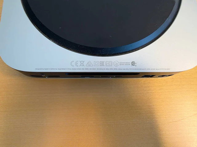 Apple inc. - macmini (m1, 2020) - afbeelding 2 van  4