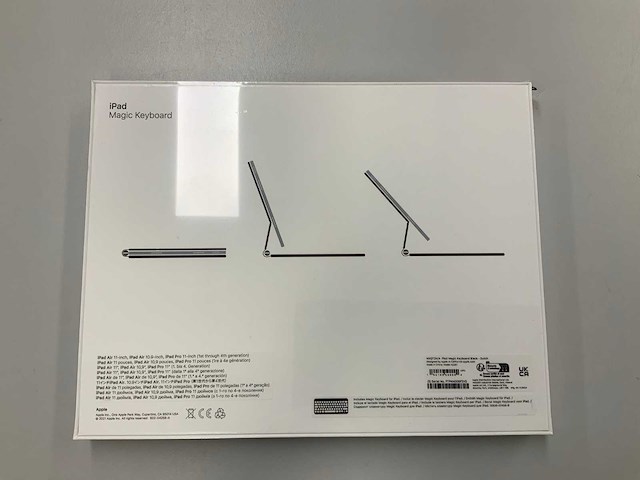 Apple ipad 11-inch magic keyboard dutch mxqt2n/a - afbeelding 2 van  2