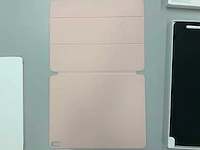 Apple ipad 12.9-inch smart folio pink sand & leather sleeve black - afbeelding 4 van  5