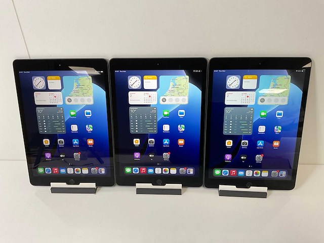 Apple ipad (2019) 7th gen 10.2” - wifi - 32 gb - space gray (3x) - afbeelding 1 van  9