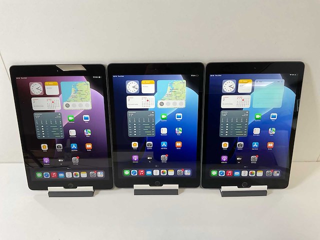 Apple ipad (2019) 7th gen 10.2” - wifi - 32 gb - space gray (3x) - afbeelding 1 van  9