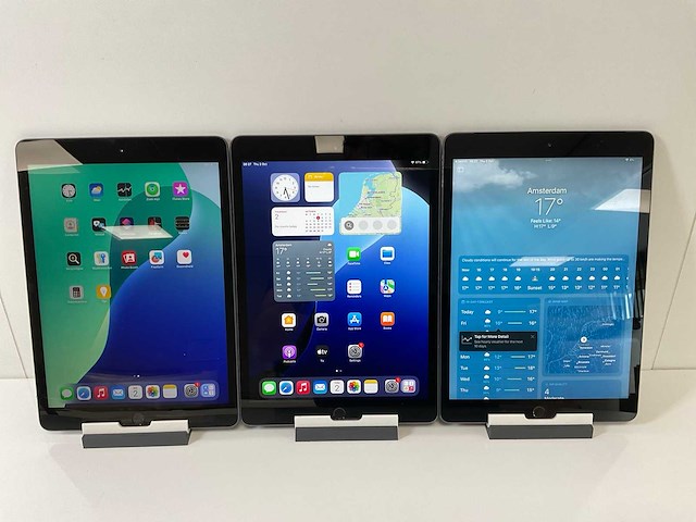 Apple ipad (2019) 7th gen 10.2” - wifi + cellular - 32 gb / 128 gb - space gray (3x) - afbeelding 1 van  9