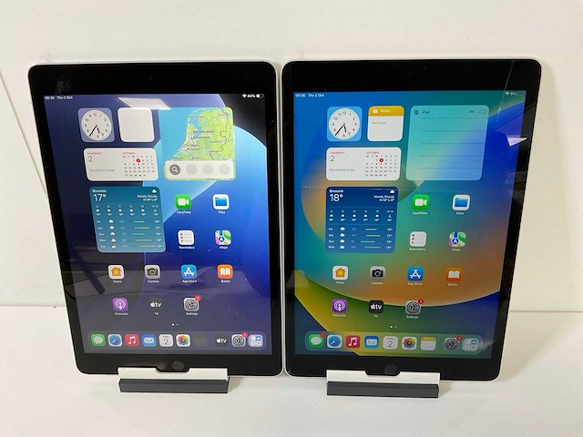 Apple ipad (2021) 10.2” - wifi - 64 gb - silver (2x) - afbeelding 1 van  9