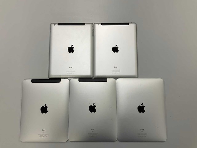 Apple ipad 3 wifi+gsm 16gb, ipad 2 wifi 64gb, ipad 1 64/32gb silver (5x) - afbeelding 2 van  5