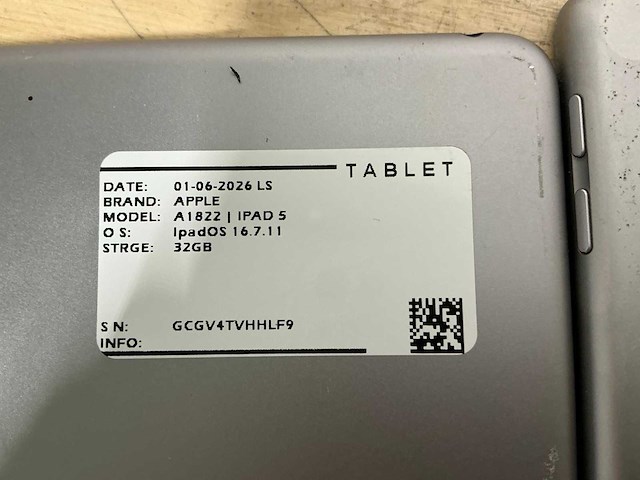 Apple ipad 5 tablet (13x) - afbeelding 2 van  15