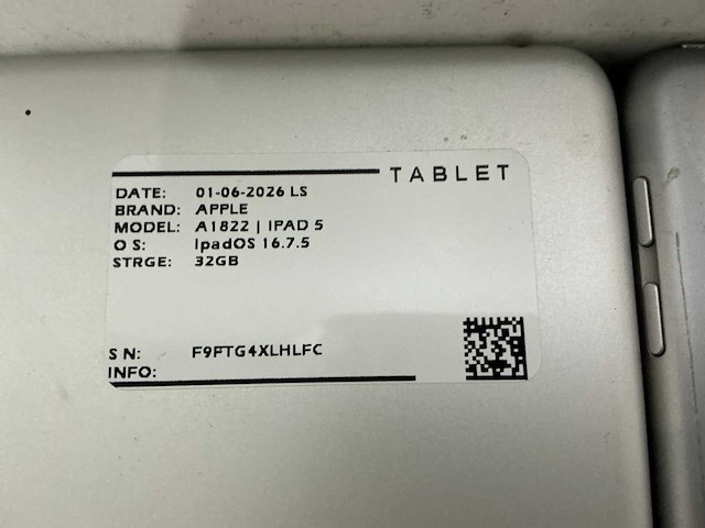 Apple ipad 5 tablet (13x) - afbeelding 5 van  15