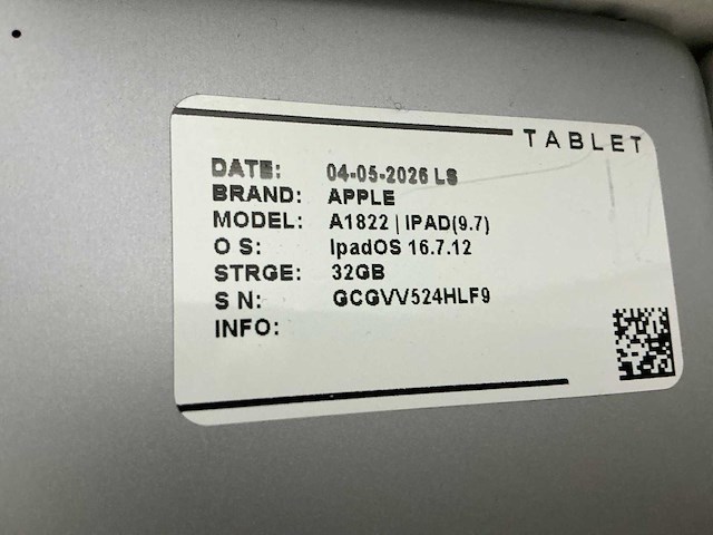 Apple ipad 5 tablet (13x) - afbeelding 6 van  15