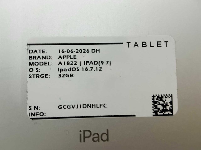 Apple ipad 5 tablet (13x) - afbeelding 7 van  15