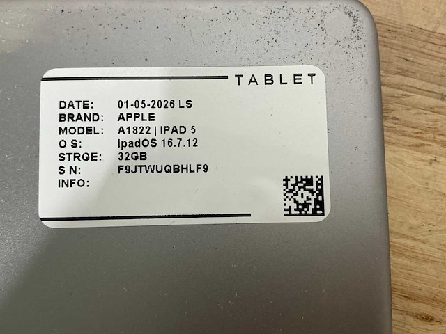 Apple ipad 5 tablet (13x) - afbeelding 15 van  15