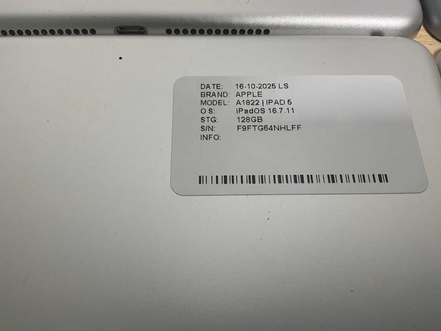 Apple ipad 5/6 a1822/a1893 (6x) - afbeelding 7 van  10