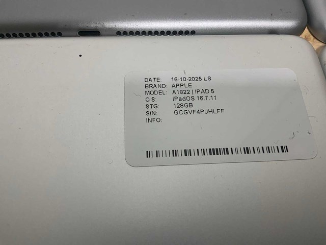 Apple ipad 5/6 a1822/a1893 (6x) - afbeelding 9 van  10