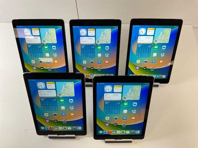 Apple ipad 5th gen 9.7” - wifi + cellular - 128 gb - space gray (5x) - afbeelding 2 van  6