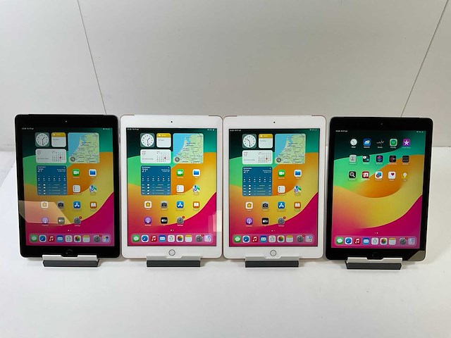 Apple ipad 6th gen - wifi + cellular - 32 gb / 128 gb - space gray / gold (4x) - afbeelding 1 van  9