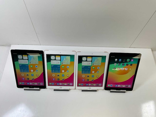 Apple ipad 6th gen - wifi + cellular - 32 gb / 128 gb - space gray / gold (4x) - afbeelding 2 van  9