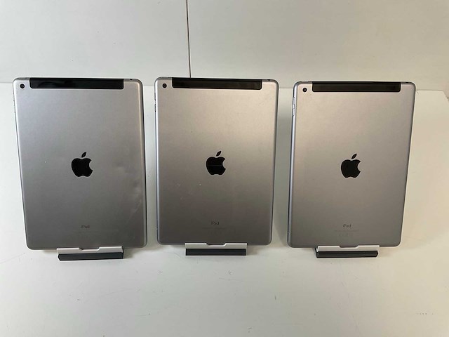 Apple ipad 6th gen 8.3” - wifi + cellular - 128 gb - space gray (3x) - afbeelding 4 van  4