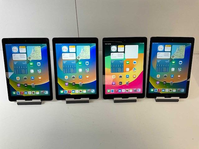 Apple ipad 6th gen 8.3” - wifi + cellular - 128 gb - space gray (4x) - afbeelding 1 van  5