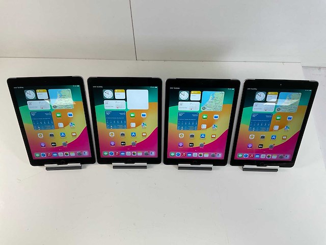 Apple ipad 6th gen 8.3” - wifi + cellular - 128 gb - space gray (4x) - afbeelding 2 van  5