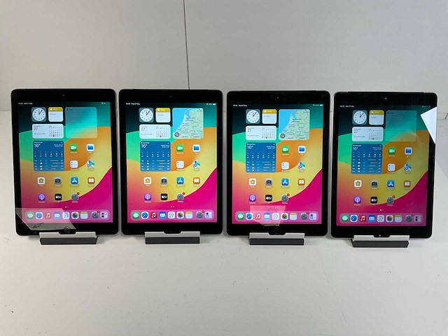 Apple ipad 6th gen 8.3” - wifi + cellular - 128 gb - space gray (4x) - afbeelding 1 van  4