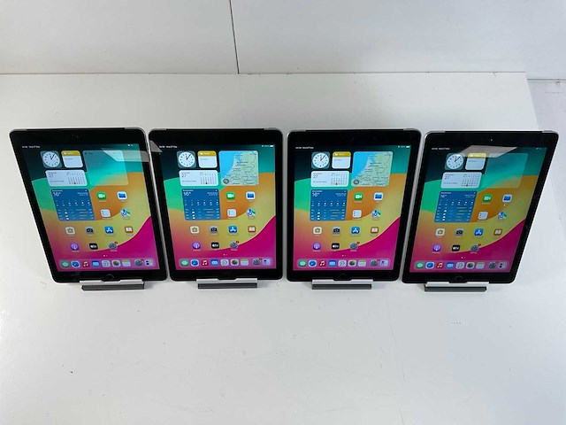 Apple ipad 6th gen 8.3” - wifi + cellular - 128 gb - space gray (4x) - afbeelding 2 van  4