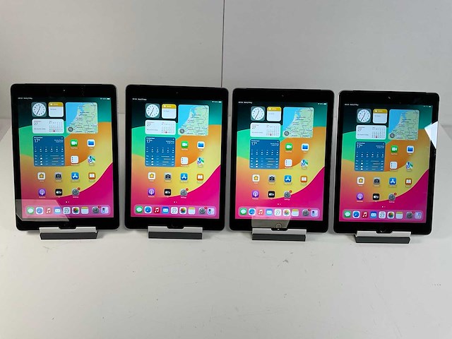 Apple ipad 6th gen 8.3” - wifi + cellular - 128 gb - space gray (4x) - afbeelding 1 van  5