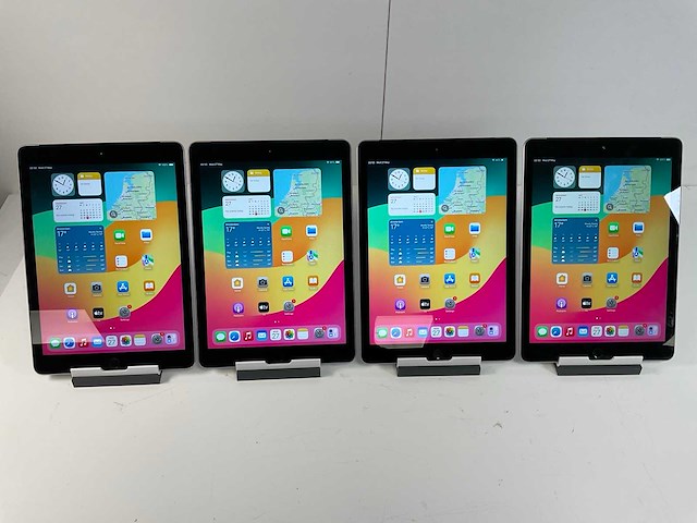 Apple ipad 6th gen 8.3” - wifi + cellular - 128 gb - space gray (4x) - afbeelding 1 van  5