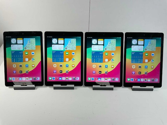 Apple ipad 6th gen 8.3” - wifi + cellular - 128 gb - space gray (4x) - afbeelding 1 van  5