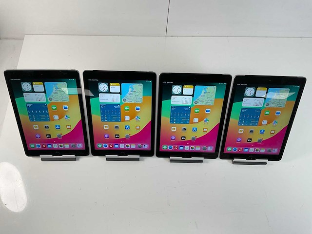 Apple ipad 6th gen 8.3” - wifi + cellular - 128 gb - space gray (4x) - afbeelding 2 van  5