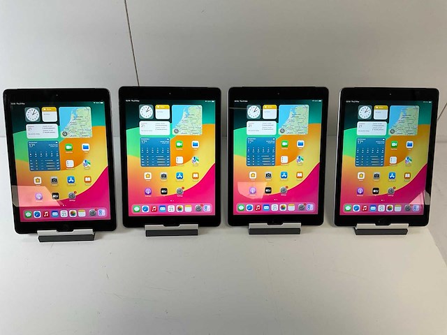 Apple ipad 6th gen 8.3” - wifi + cellular - 32 gb - space gray (4x) - afbeelding 1 van  5