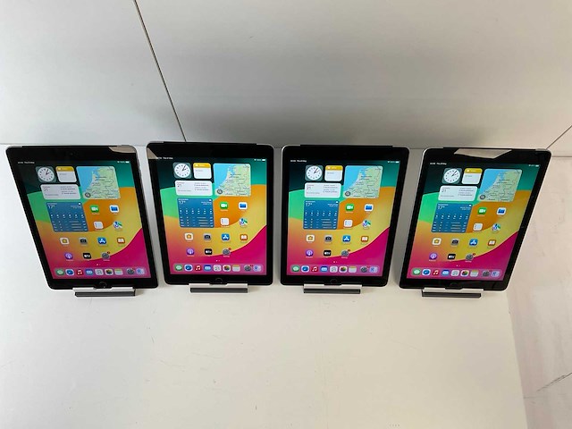 Apple ipad 6th gen 8.3” - wifi + cellular - 32 gb - space gray (4x) - afbeelding 2 van  5