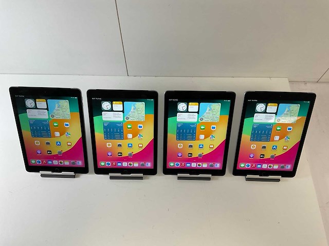 Apple ipad 6th gen 8.3” - wifi + cellular - 32 gb - space gray (4x) - afbeelding 2 van  5