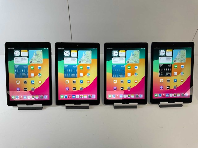 Apple ipad 6th gen 8.3” - wifi + cellular - 32 gb - space gray (4x) - afbeelding 1 van  3