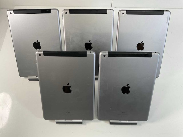 Apple ipad 6th gen 8.3” - wifi + cellular - 32 gb - space gray (5x) - afbeelding 5 van  5