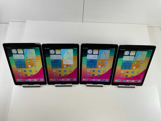 Apple ipad 6th gen 9.7” - wifi + cellular - 32 gb - space gray (4x) - afbeelding 4 van  5