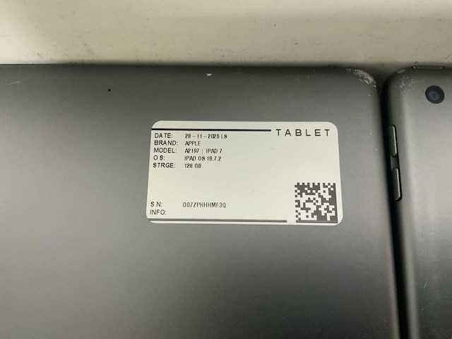 Apple ipad 7 |a2197 tablet (7x) - afbeelding 4 van  9