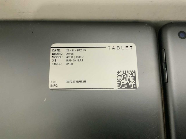 Apple ipad 7 |a2197 tablet (7x) - afbeelding 5 van  9