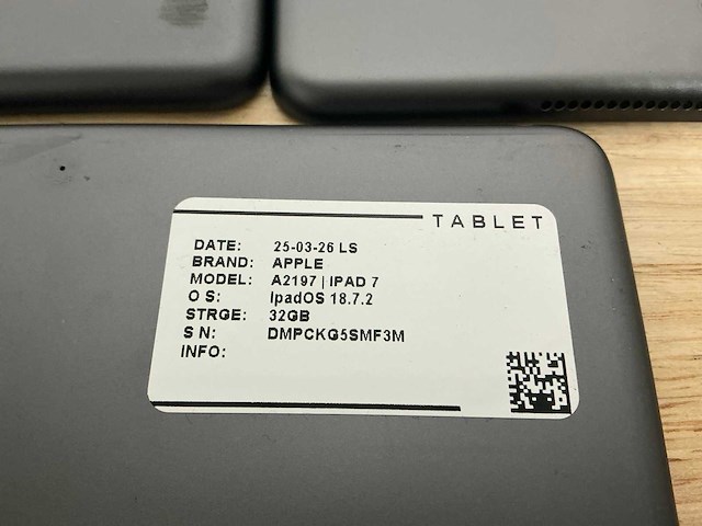 Apple ipad 7 a2197 tablet (9x) - afbeelding 2 van  11