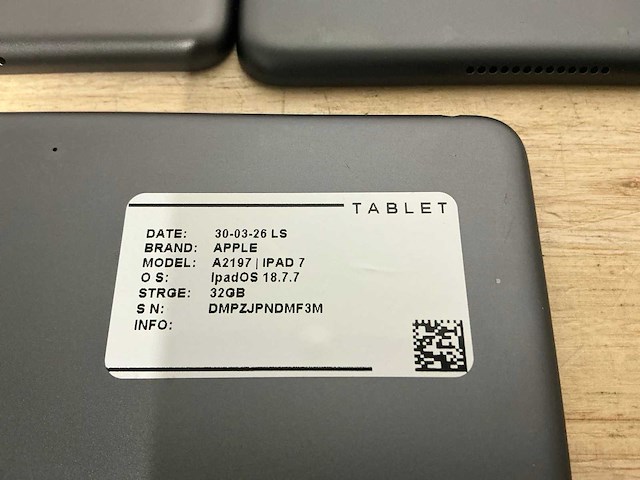 Apple ipad 7 a2197 tablet (9x) - afbeelding 3 van  11