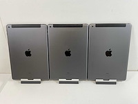 Apple ipad 7th gen - wi-fi + cellular - 128 gb - space gray (3x) - afbeelding 5 van  8